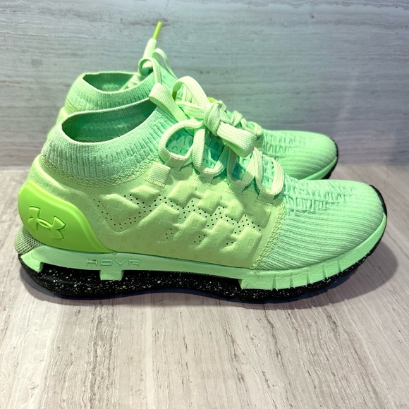 Under Armour UA HOVR Phantom - Highlighter Lime Green - Picture 6 of 14